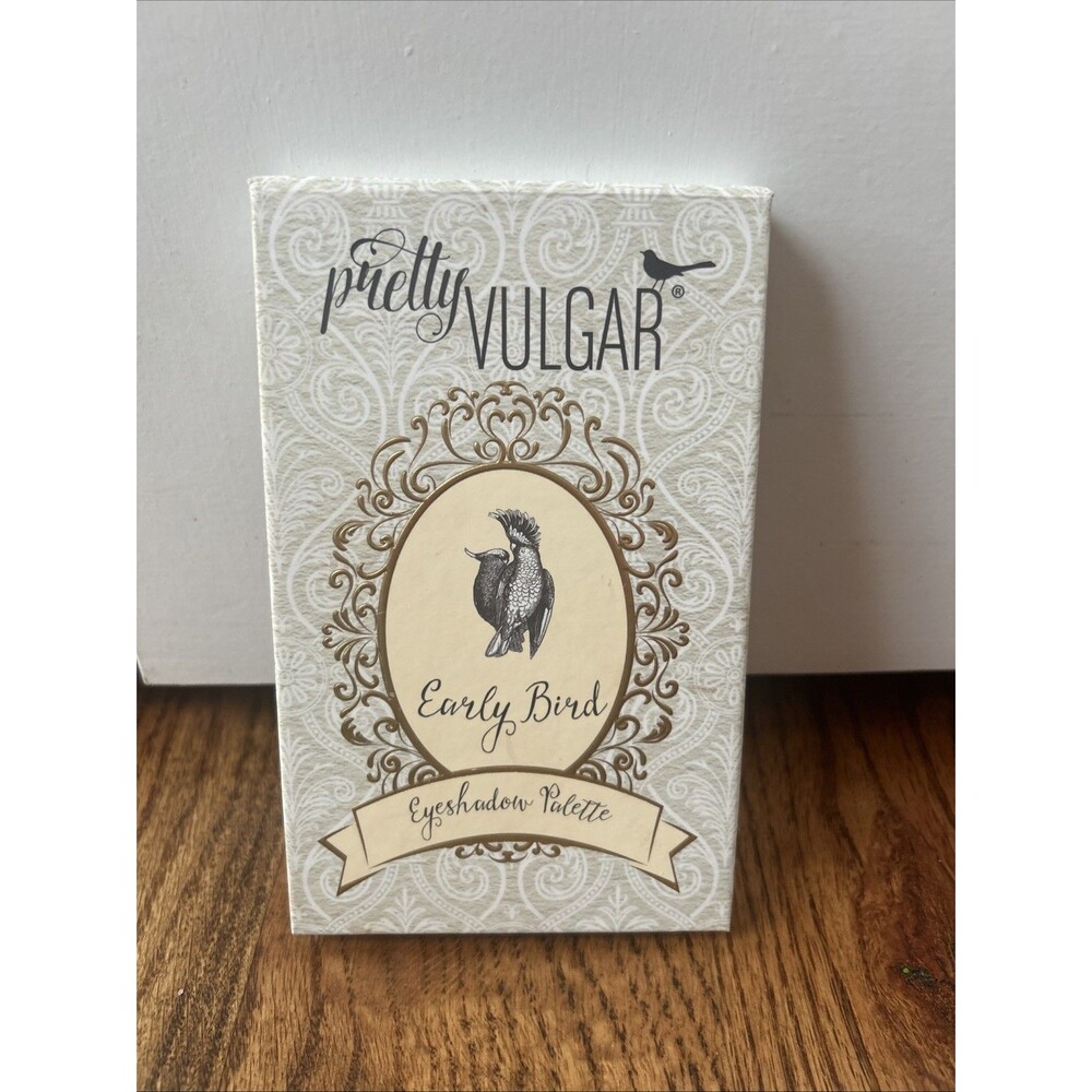 Pretty Vulgar Early Bird Eyeshadow Palette  Limited Edition Neutrals